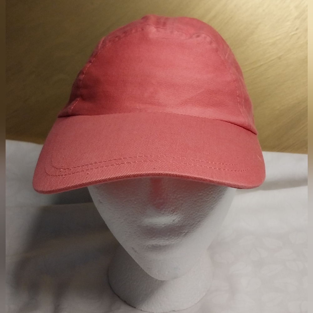 NWOT Gap Salmon Pink 100% Cotton Baseball Cap Size S/M